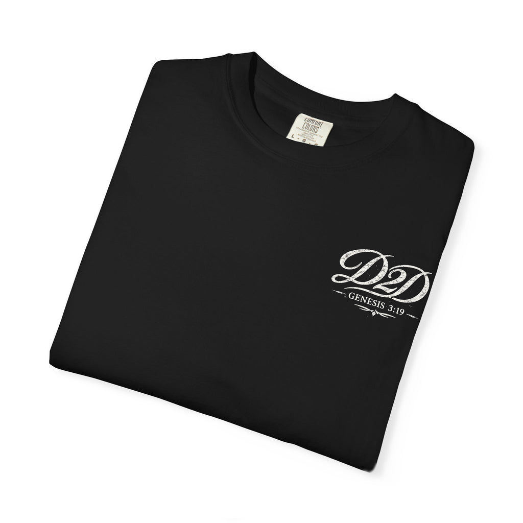 Dice to Dust T-Shirt (Genesis 3:19)